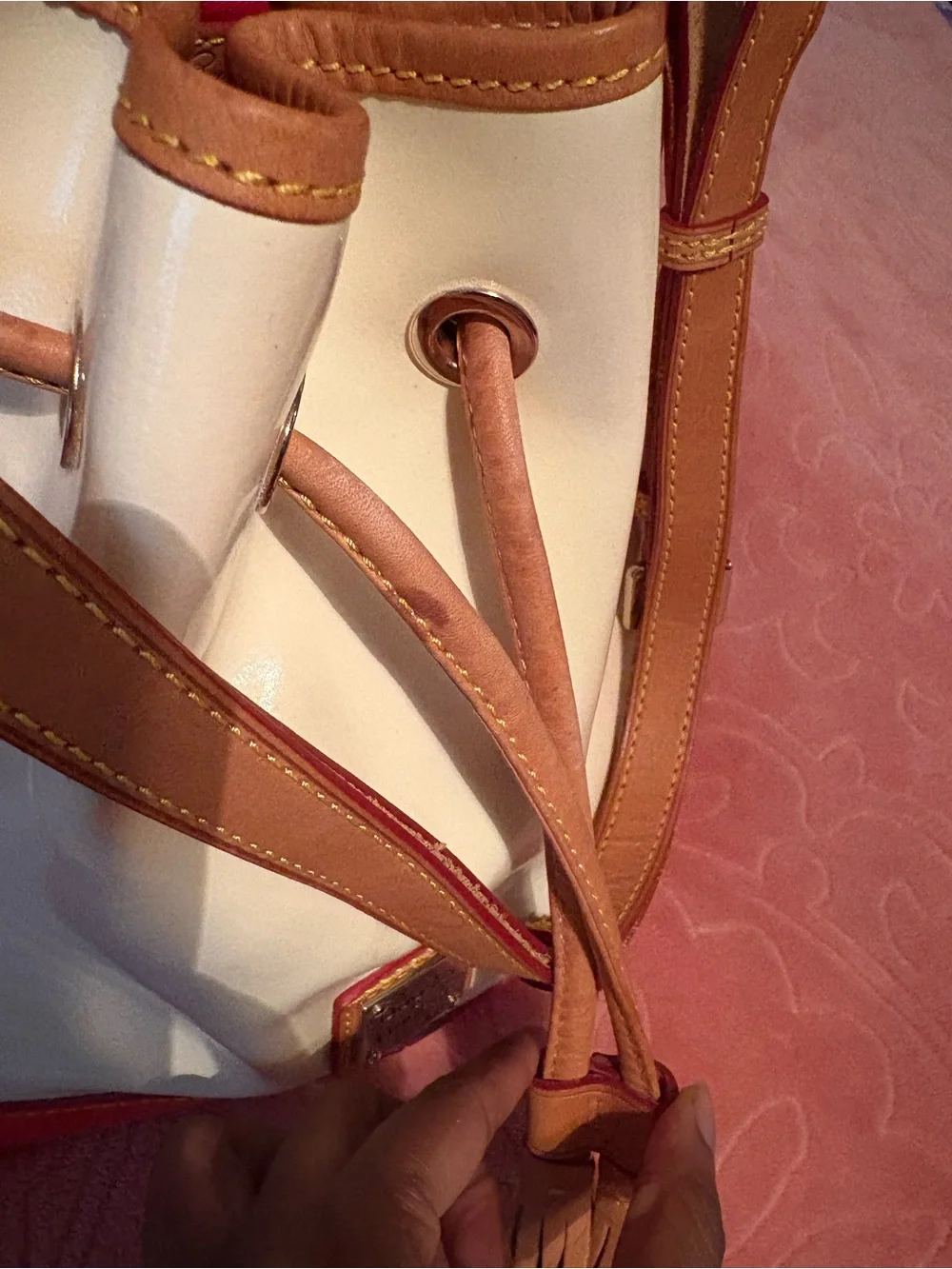 Dooney & Bourke Patent Leather Drawstring Bucket Bag ( Send Best Offer)